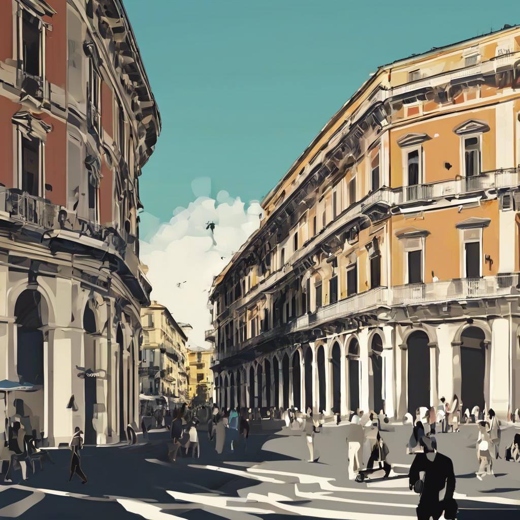 Η ÎNaples, ⁣Πλατεία Cavour​ - Attilio Pratella:⁣ Ένα Ιστορικό‍ Πεδίο ⁢Μάχης